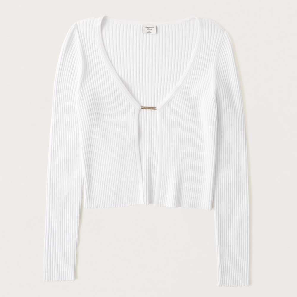 Abercrombie & Fitch Ribbed Sweater Cardigan